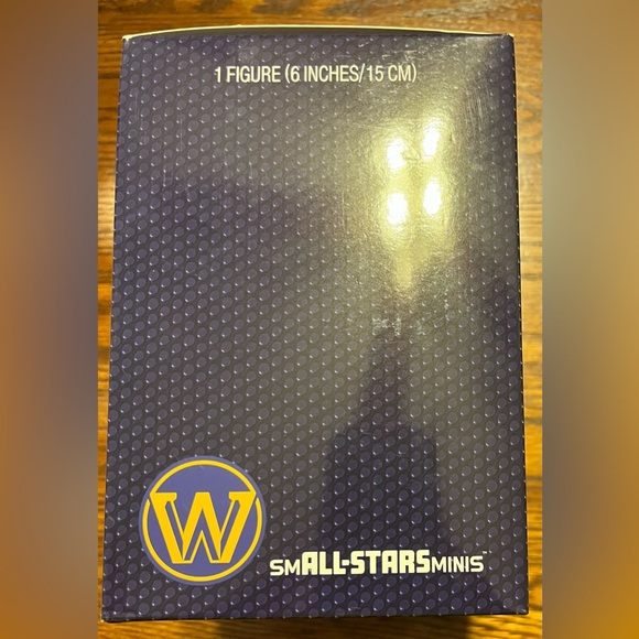 NBA smALL-STARS minis Golden State Warriors Steph Curry White Variant 6" figure - Picture 4 of 5